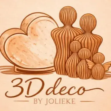 logo 3D deco by Jolieke